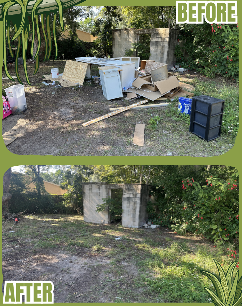 SWAMPED- BEFORE & AFTER Example 1