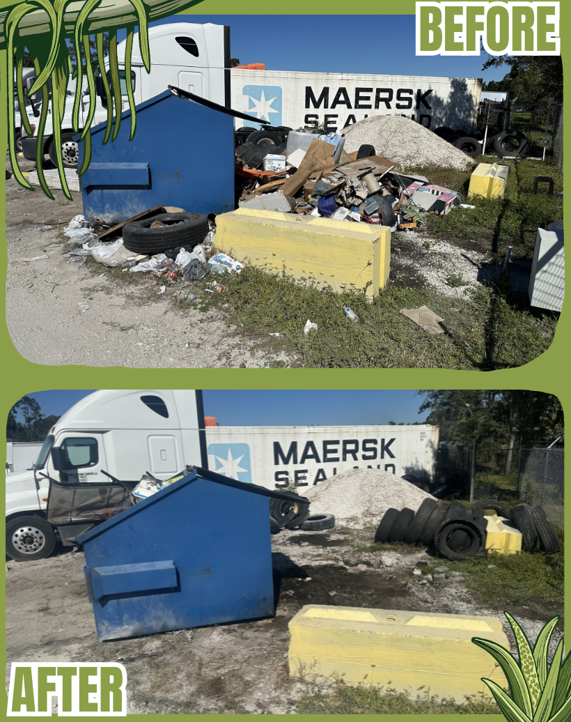 SWAMPED- BEFORE & AFTER Example 5